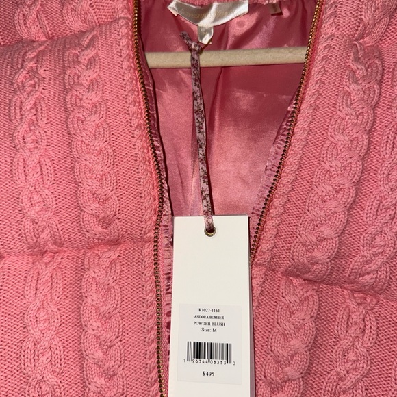 Loveshackfancy Andora Bomber Puffer Jacket NWT- M - Picture 4 of 6